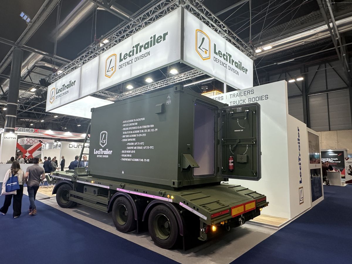 Lecitrailer Defence apresenta as suas soluções à medida para a defesa na FEINDEF