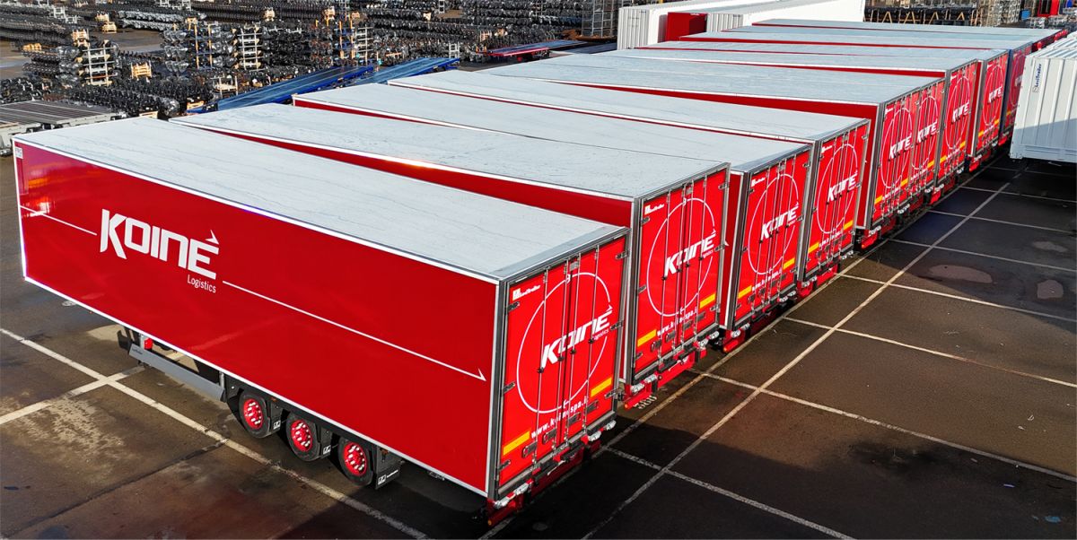 Koiné incorpora 60 semirremolques frigoríficos Lecitrailer a su flota