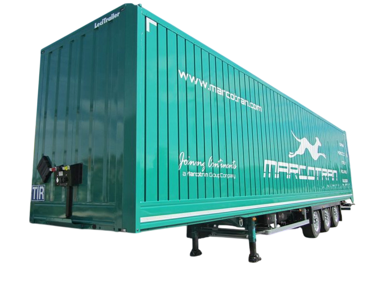 Fourgon double étage
